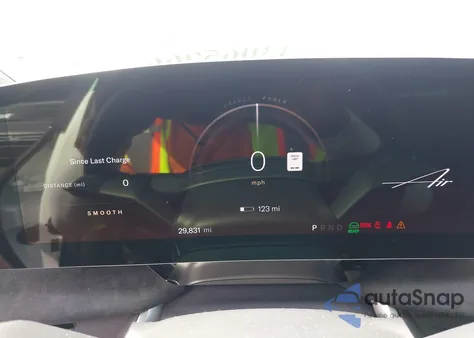 2023 Lucid Air Grand Touring из США, поврежденный, VIN 50EA1GBAXPA004587